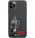 PHONECASES3D Atletico Madrid Official Compostable Phone Case Sørloth Signature Red på