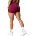 RELODE Aura Seamless Scrunch Shorts - Cherry på