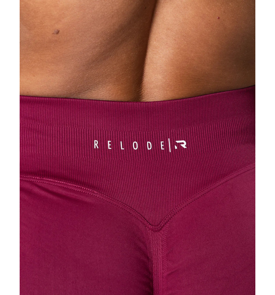 RELODE Aura Seamless Scrunch Shorts - Cherry på