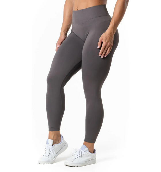 RELODE Aura Seamless Scrunch Tights - Earth Grey på