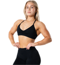 RELODE Aura Seamless Sports Bra - Black på