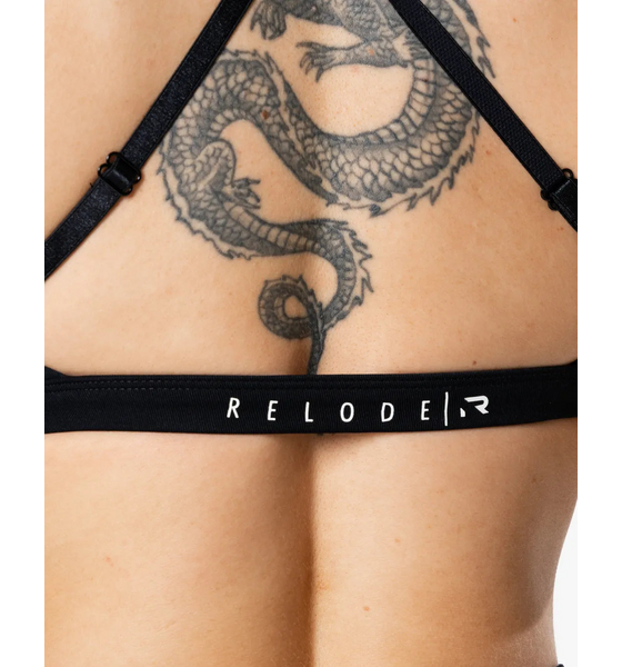 RELODE Aura Seamless Sports Bra - Black på