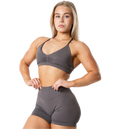 RELODE Aura Seamless Sports Bra - Earth Grey på