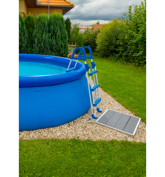 AZURO Azuro Safety Ladder 0.91m / 3-steps - For Pool Up To 0.95m Height på