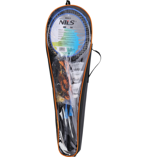 NORTHIX Badminton Set – 2 Rackets, 3 Shuttlecocks, Mesh Cover på