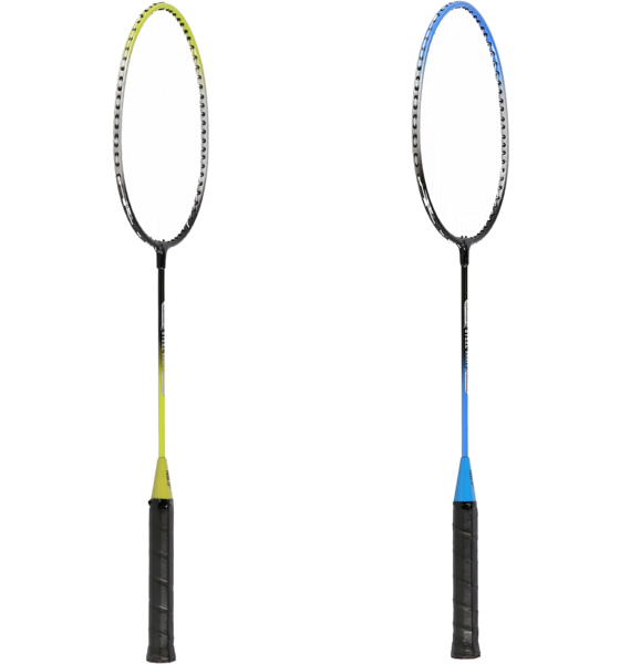 NORTHIX Badminton Set – 4 Rackets, 3 Shuttlecocks, Net Cover på