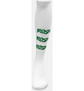 KOSA Bandy Sock White/green på