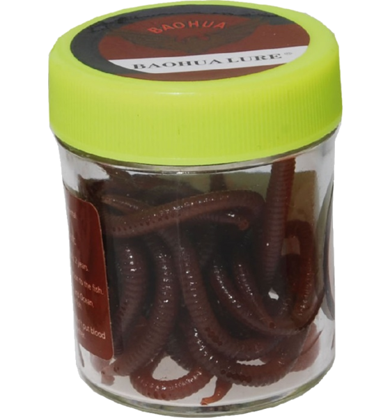 BAOHUA LURE Baohua Lure Earthworm Brown Floating på