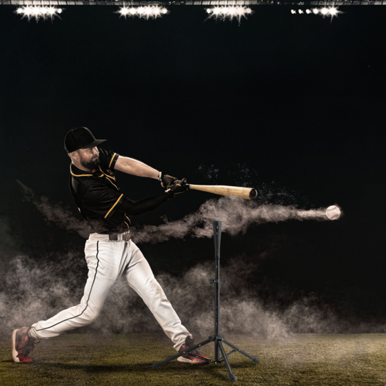B2X Baseball Batting Tee Batting Aid på