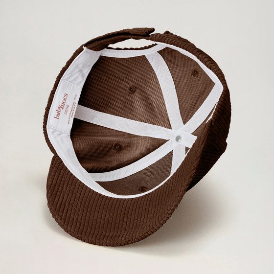 BABYMOCS Baseball Cap - Corduroy - Vuxen på