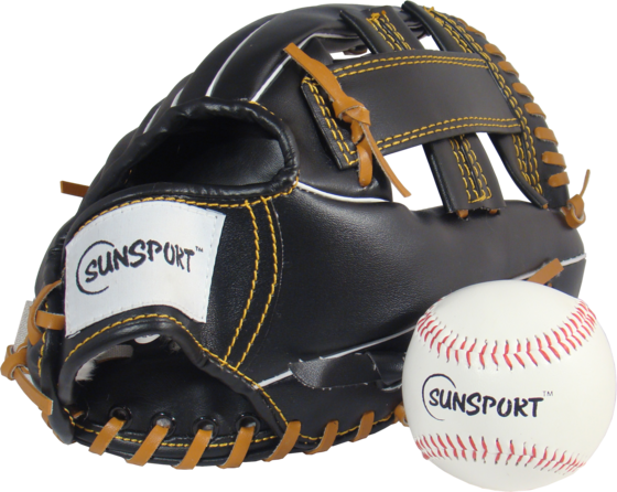 SUNSPORT Baseball Glove And Ball på