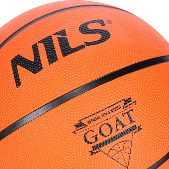 NORTHIX Basketball Orange, Size 5, Durable Material på