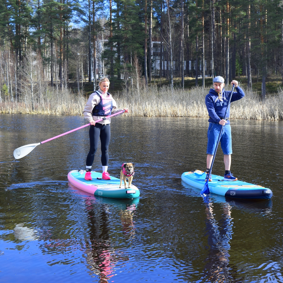 SAIMAA SUP Bass Pink Sup Set, 335 X 84 Cm på