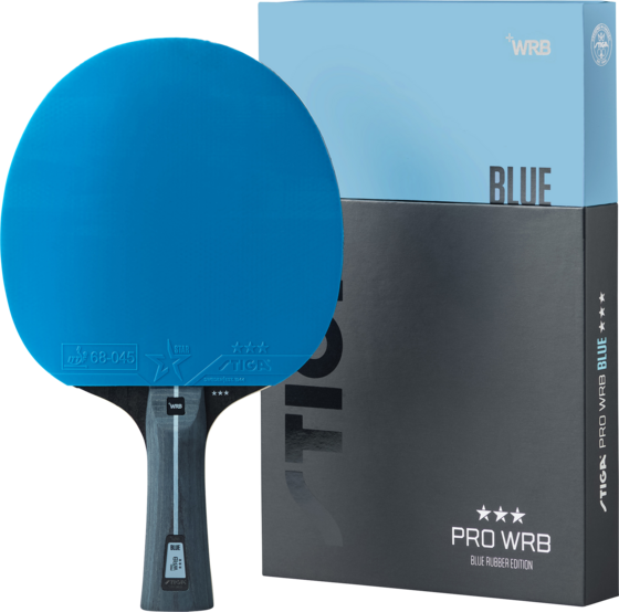 STIGA Bat Pro Wrb Blue Edition - 3-star på