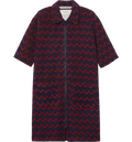 EMMAMALENA Bathrobe Archipelago Navy Red Children på
