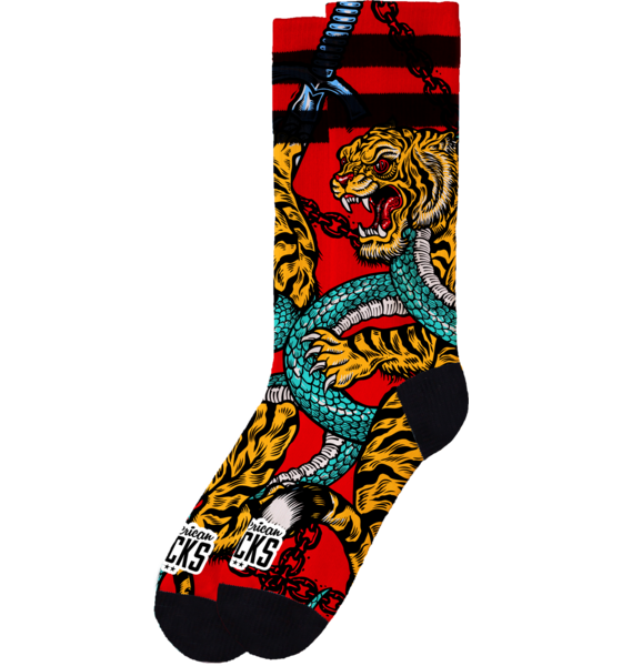 AMERICAN SOCKS Bengala - Mid High på