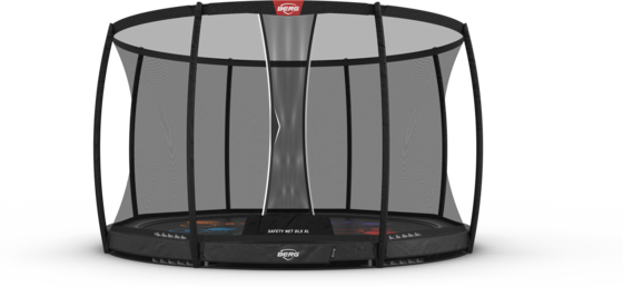 BERG Berg Elite Inground 430 Grey Levels + Safety Net Dlx Xl på