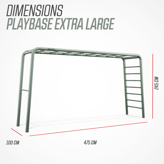 BERG Berg Playbase Extra Large + Family Set på