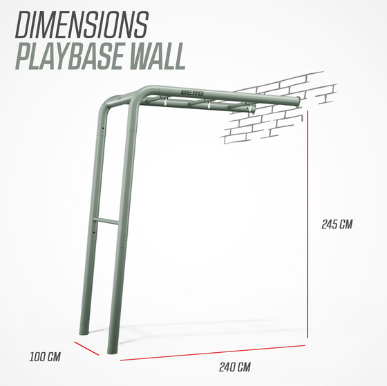 BERG Berg Playbase Wall + Sports Set på