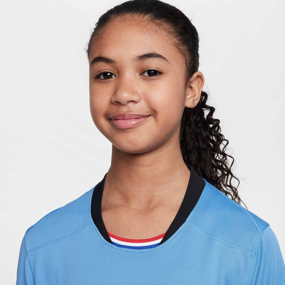 NIKE Big Kids' Dri-fit Soccer Replica Jersey Netherlands 2025 Stadium Away (women's Team) på
