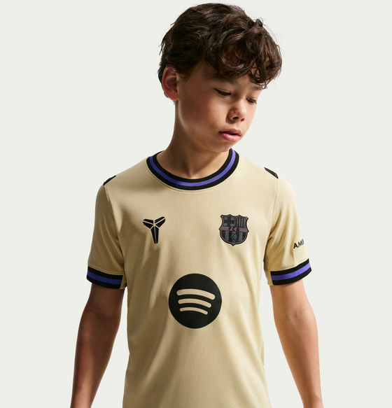 NIKE Big Kids' Kobe Dri-fit Soccer Replica Jersey Fc Barcelona 2025/26 Stadium Away på