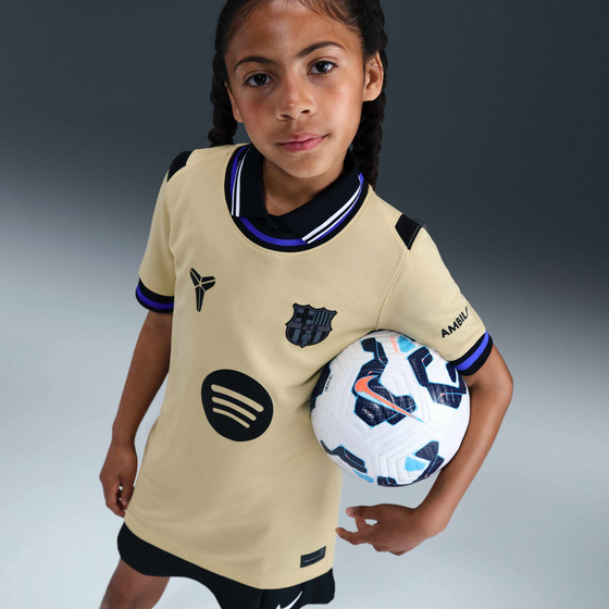 NIKE Big Kids' Kobe Dri-fit Soccer Replica Jersey Fc Barcelona 2025/26 Stadium Away på