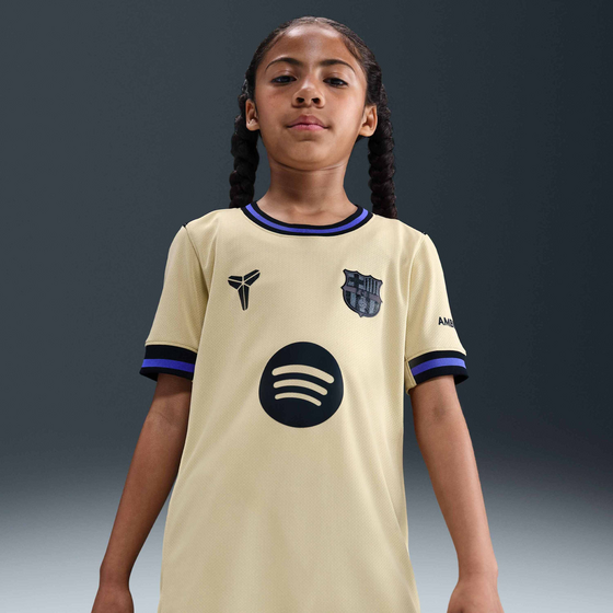 NIKE Big Kids' Kobe Dri-fit Soccer Replica Jersey Fc Barcelona 2025/26 Stadium Away på