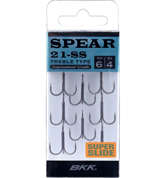 BKK Bkk Spear-21 Ss #12 Treble Hook 8-pack på
