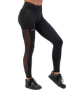 NEBBIA Black Mesh Design Leggings på