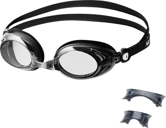 NORTHIX Black Swimming Goggles, Anti-fog, Uv Protection på