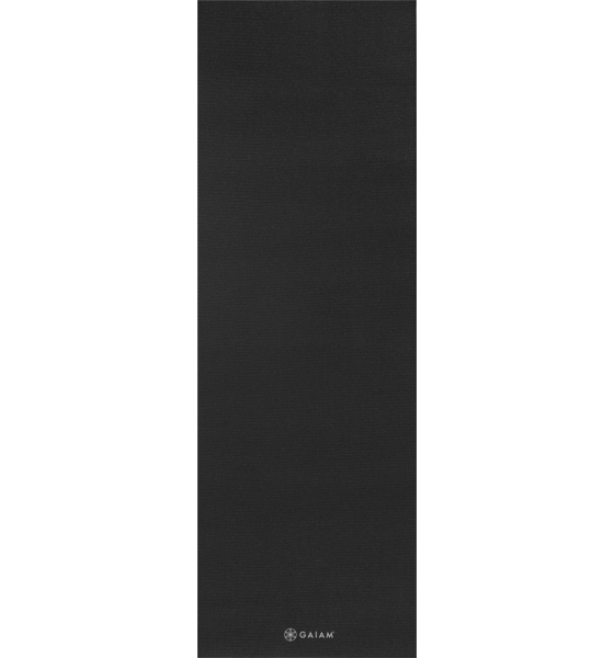 GAIAM Black Yoga Mat 6mm på