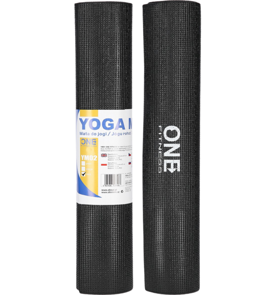 NORTHIX Black Yoga Mat, Non-slip, 6mm Thickness på