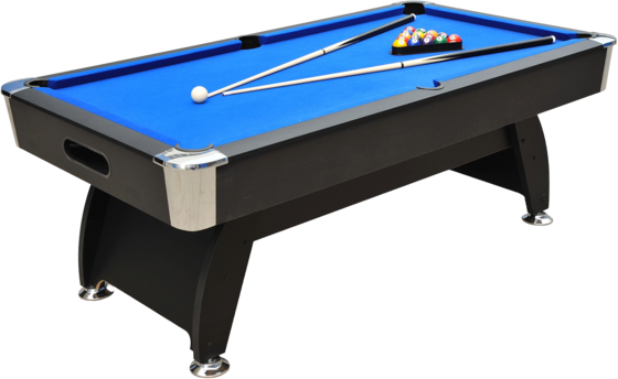 BLACKWOOD Blackwood Pool Table, 8' Official Black på