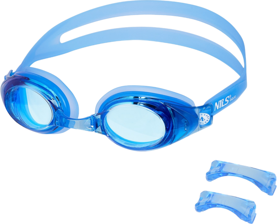 NORTHIX Blue Swimming Goggles, Anti-fog, Uv Protection på