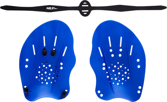 NORTHIX Blue Swimming Hand Paddles, Adjustable, Ergonomic Design på