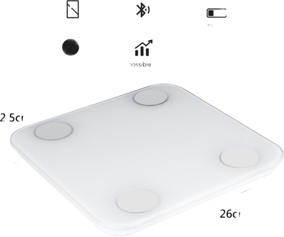 ONAMASTE Bluetooth Digital Scale på