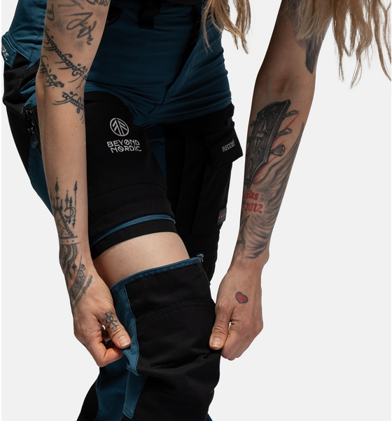 BEYOND NORDIC Bn002 Outdoor Zip-off Pants Women på