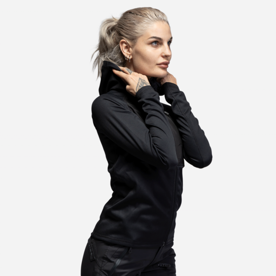BEYOND NORDIC Bn101 Mid Layer Fleece Hoodie Women på