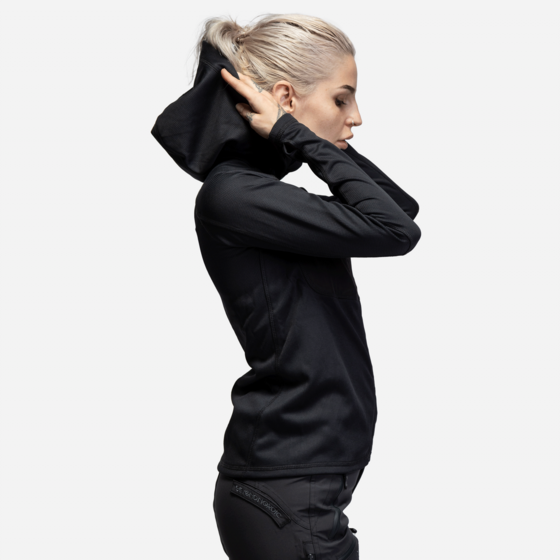 BEYOND NORDIC Bn101 Mid Layer Fleece Hoodie Women på