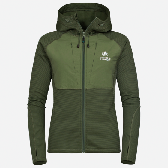 BEYOND NORDIC Bn101 Mid Layer Fleece Hoodie Women på