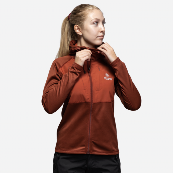 BEYOND NORDIC Bn101 Mid Layer Fleece Hoodie Women på