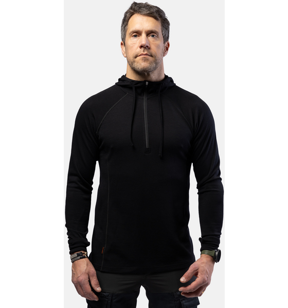 BEYOND NORDIC Bn105 Merino Half Zip Hoodie Men's på