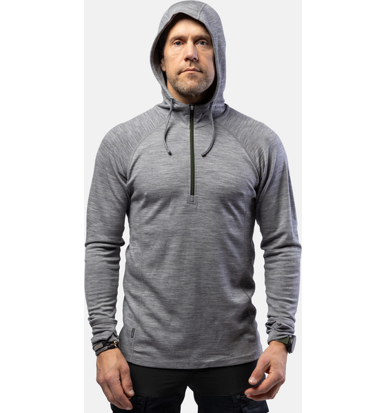 BEYOND NORDIC Bn105 Merino Half Zip Hoodie Men's på