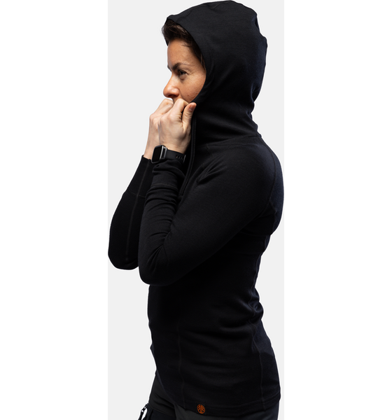 BEYOND NORDIC Bn105 Merino Half Zip Hoodie Women´s på