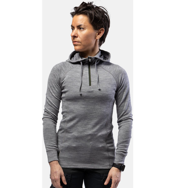 BEYOND NORDIC Bn105 Merino Half Zip Hoodie Women´s på