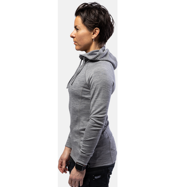 BEYOND NORDIC Bn105 Merino Half Zip Hoodie Women´s på