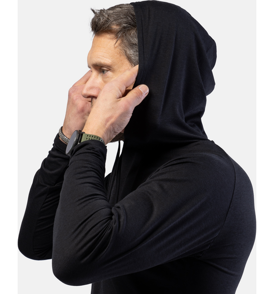BEYOND NORDIC Bn213 Light Merino Hoodie Men's på