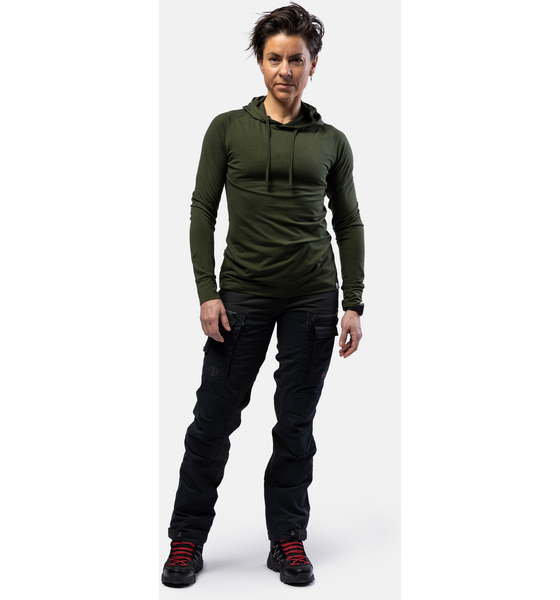 BEYOND NORDIC Bn213 Light Merino Hoodie Women's på
