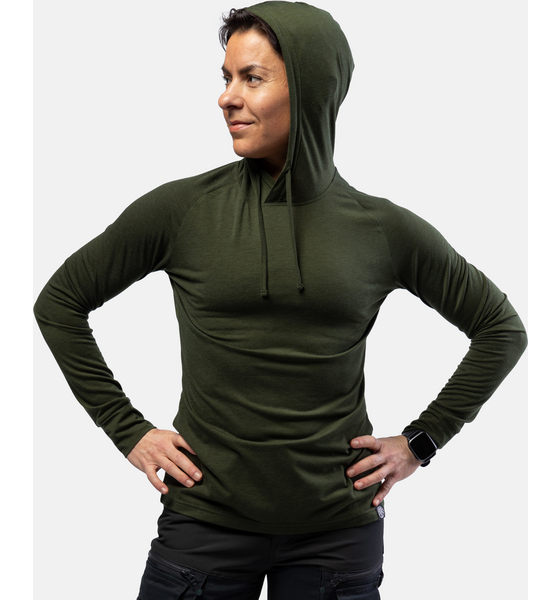 BEYOND NORDIC Bn213 Light Merino Hoodie Women's på