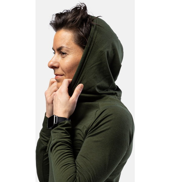 BEYOND NORDIC Bn213 Light Merino Hoodie Women's på